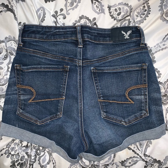 American Eagle High Waisted Jean Shorts - Picture 2 of 3
